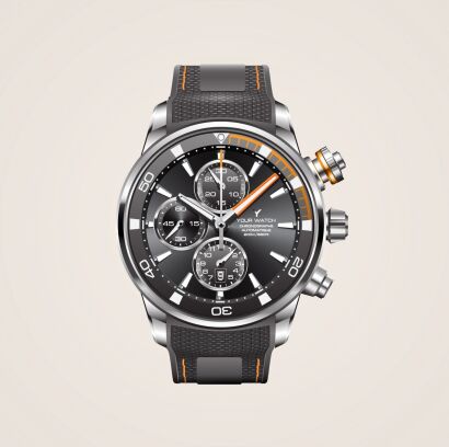 Hodinky s gumovým páskem